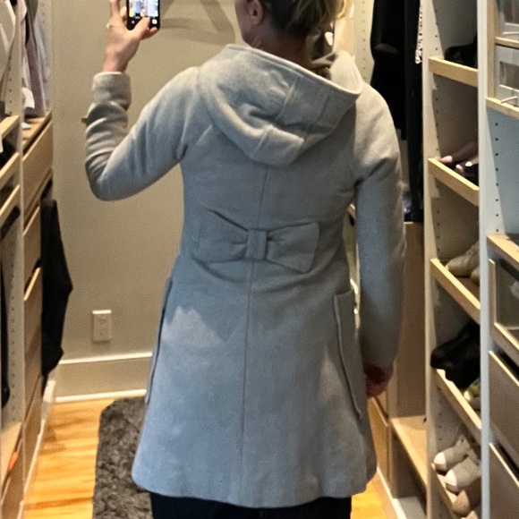 Grey wool coat - Picture 5 of 13